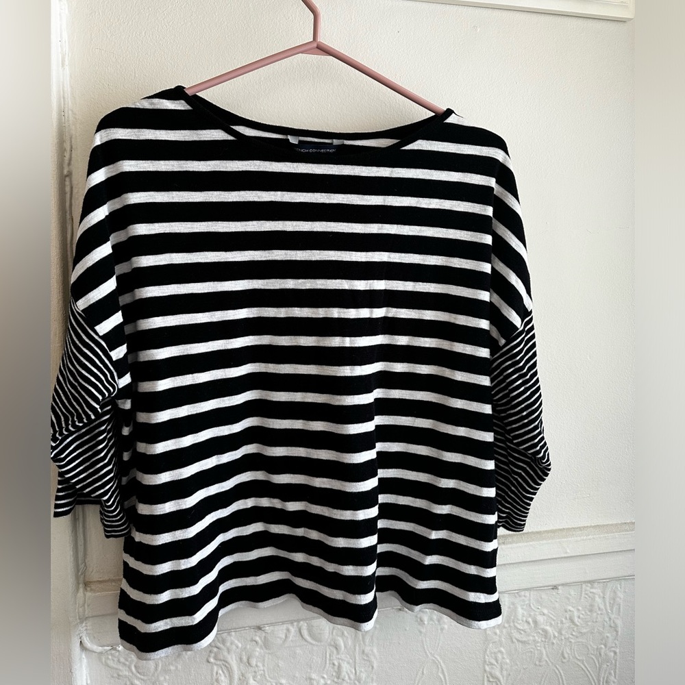 2/$20 Knit striped top French Connection
